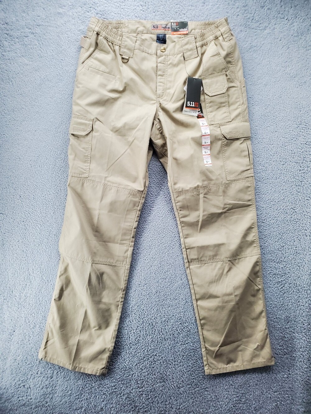 5.11 Tactical Taclite Pro Ripstop Pants Womens 16 Long Khaki Tan NWT